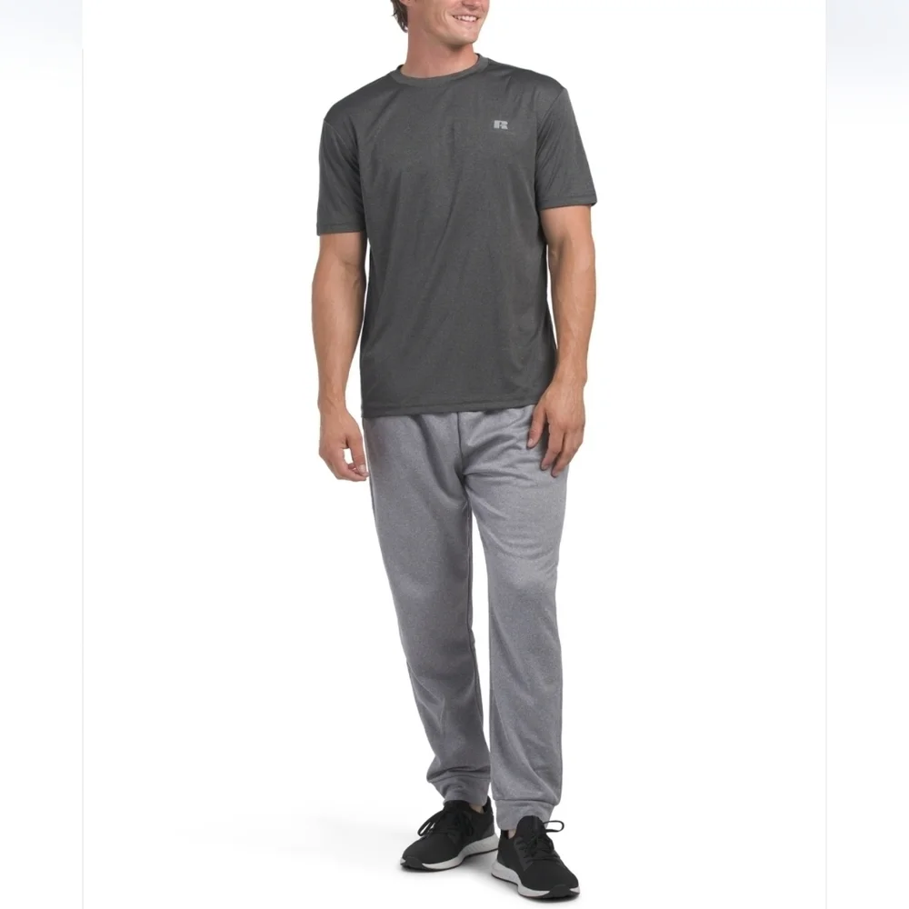 RUSSELL Man's 2 Piece Tech Tee And Pant Set